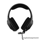 The G-Lab Fejhallgató - KORP COBALT/B (mikrofon, 3,5mm Jack, hangerőszabályzó, nagy-párnás, fekete)