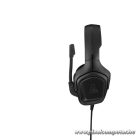 The G-Lab Fejhallgató - KORP COBALT/B (mikrofon, 3,5mm Jack, hangerőszabályzó, nagy-párnás, fekete)