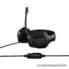 The G-Lab Fejhallgató - KORP COBALT/B (mikrofon, 3,5mm Jack, hangerőszabályzó, nagy-párnás, fekete)