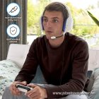 The G-Lab Fejhallgató - KORP COBALT W (mikrofon, 3,5mm Jack, hangerőszabályzó, nagy-párnás, fehér)