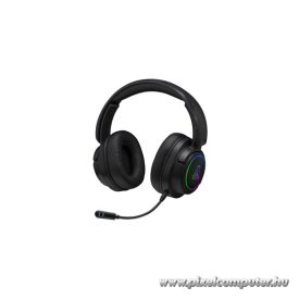   The G-Lab Vezeték nélküli Fejhallgató - KORP-IRIDIUM (2,4Ghz, USB-C, Bluetooth, mikrofon, hangerőszabályzó, fekete)