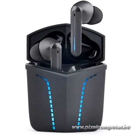 The G-Lab Vezeték nélküli Fülhallgató - KORP KRYPTON (mikrofon, hangerőszabályzó, fekete)