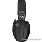 The G-Lab Vezeték nélküli Fejhallgató - KORP PLATINIUM-B (mikrofon, BT/ 2,4 Ghz/ kábeles, nagy-párnás, fekete)