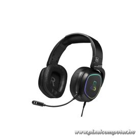   The G-Lab Fejhallgató - KORP PROMETHIUM (Vezeték nélküli, Bluetooth, mikrofon, 3,5 jack, USB, LED,nagy-párnás)