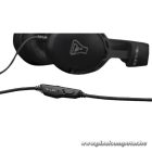 The G-Lab Fejhallgató - KORP TITANIUM (mikrofon, 3,5mm Jack, hangerőszabályzó, LED,nagy-párnás)