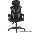 The G-Lab Gamer szék - KS BARIUM BLACK (fekete; állítható magasság; áll. kartámasz)