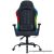 The G-Lab Gamer szék - KS ELECTRON EX (fekete; állítható magasság; áll. kartámasz, RGB LED)
