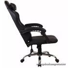 The G-Lab Gamer szék - KS NEON BLACK (fekete; állítható magasság; áll. kartámasz)