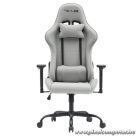The G-Lab Gamer szék - KS PLATINIUM GREY (fekete; állítható magasság; áll. kartámasz)