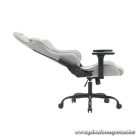 The G-Lab Gamer szék - KS PLATINIUM GREY (fekete; állítható magasság; áll. kartámasz)