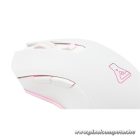 The G-Lab Vezeték nélküli Gamer Egér - KULT HELIUM WL W(3200 DPI, 6 gomb, makro,  RGB LED, fehér)