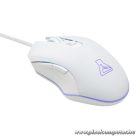 The G-Lab Gamer Egér - KULT-HELIUM-W (3200 DPI, 6 gomb, makro, 1,8m kábel, RGB LED, fehér)