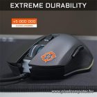 The G-Lab Gamer Egér - KULT HELIUM (3200 DPI, 6 gomb, makro, 1,8m kábel, RGB LED, fekete)