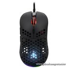 The G-Lab Gamer Egér - KULT-OXYGEN-B (12800 DPI, 60g, 6 gomb, RGB, fekete)