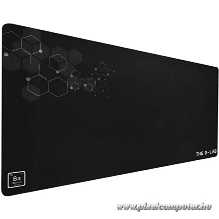 The G-Lab Egérpad - PAD BARIUM XXL (900x450x2mm, vízálló, fekete)