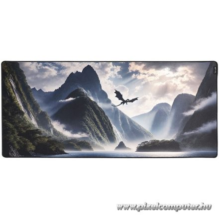 The G-Lab Egérpad - PAD DRAGON (900x400x4mm, vízálló, fekete)