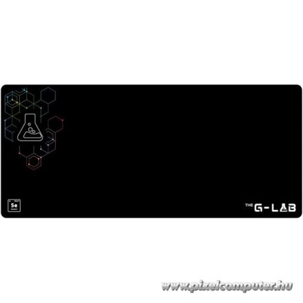 The G-Lab Egérpad - PAD-SELENIUM (900x400x4mm, vízálló, fekete)