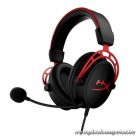HyperX Fejhallgató - Cloud Alpha (Vezetékes, 3,5mm Jack, fekete/piros)