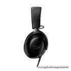 HyperX Fejhallgató - Cloud III (Vezetékes, USB-A/USB-C/3,5mm Jack, fekete/fekete)