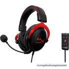 HyperX Fejhallgató - Cloud III (Vezetékes, USB-A/USB-C/3,5mm Jack, fekete/piros)