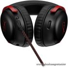 HyperX Fejhallgató - Cloud III (Vezetékes, USB-A/USB-C/3,5mm Jack, fekete/piros)