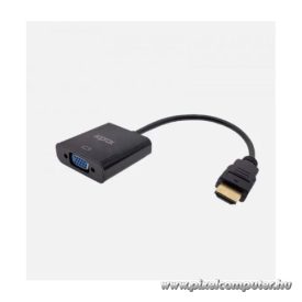   APPROX Kábel átalakító - HDMI to VGA Adapter +  audio output