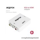APPROX Átalakító - RCA to HDMI adapter (1080p / 60Hz, 720p / 60Hz)