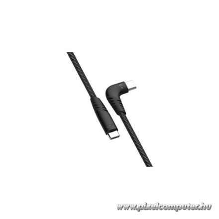 Silicon Power Kábel - USB Type-C to USB Type-C (Szürke, 1m, max. 20V/3A, 60W, 480MB/s)