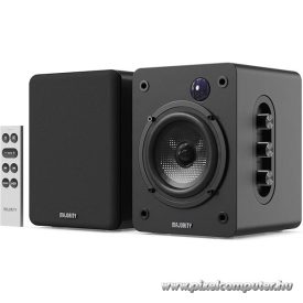   Majority Hangszóró 2.0 - D50X Fekete (60W, Bluetooth 5.3, USB, AUX, HDMI ARC, RCA, USB, Optikai, Távírányító)