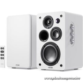   Majority Hangszóró 2.0 - D100X Fehér (100W, Bluetooth 5.3, USB, AUX, HDMI ARC, RCA, USB, Optikai, Távírányító)