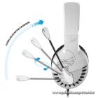 Spirit of Gamer Fejhallgató - PRO-H3 Playstation (PS4/PS5, mikrofon, 3.5mm jack, hangerőszabályzó, 1m kábel, fehér)