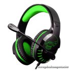 Spirit of Gamer Fejhallgató - PRO-H3 Xbox (Xbox One/Series X/S, mikrofon, 3.5mm jack, hangerőszabályzó, 1m kábel, zöld)