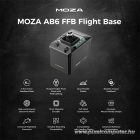 Moza Racing csomag - Flight AB6 Simulator szett (Direct Drive, 6Nm, 15bit, AB6 FFB Bázis, MHG Flightstick)