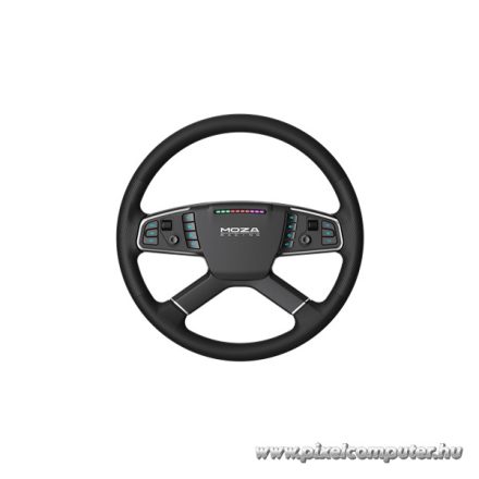 Moza Racing kiegészítő - TSW Kormánykerék (Kamion változat, RGB, 400mm)