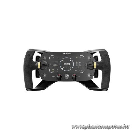Moza Racing kiegészítő - Porsche MISSION R Kormánykerék (Dual-Clutch, RGB, 5,4 inch OLED kijelző, 320mm)