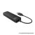Orico USB2.0 Hub - FL02-BK (4 port, Bemenet: USB-A, Kimenet: 4xUSB-A, fekete)
