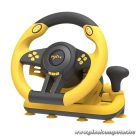 PXN csomag - V3 PRO (kormány+pedálok+váltó, PC/PS3/PS4/XBOX ONE/SERIES/Switch kompatibilis, sárga-fekete)