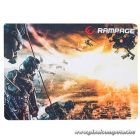 Rampage Egérpad - 300350 (350x250x2mm; fekete)
