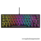 Rampage Billentyűzet - PLOWER K60 Black US (Vezetékes, Mechanikus, Blue switch, angol, fekete, RGB LED)