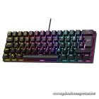 Rampage Billentyűzet - PLOWER K60 Black US (Vezetékes, Mechanikus, Blue switch, angol, fekete, RGB LED)