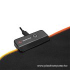 Rampage Egérpad - MP-22 (300*800*3mm; fekete, RGB LED)