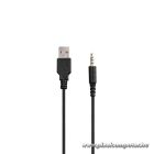 Rampage Fejhallgató - RM-K90 VECTOR (mikrofon, USB, 3,5 Jack, hangerőszabályzó, nagy-párnás, fekete)