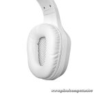 Rampage Fejhallgató - RM-K90 VECTOR (mikrofon, USB, 3,5 Jack, hangerőszabályzó, nagy-párnás, fehér)