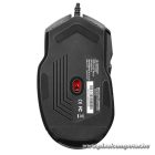 Rampage Egér Gamer - SMX-G39 COMFORT (7200DPI, 8 gomb, makro, RGB LED, harisnyázott kábel, fekete)