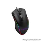 Rampage Egér Gamer - SMX-G72 GREEDY RGB (4800DPI, 8 gomb, makro, RGB LED, 1,7M kábel, fekete)