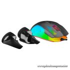 Rampage Egér Gamer - SMX-G38 CLAW (7200DPI, 8 gomb, makro, RGB LED, 1,8m harisnyázott kábel, fekete)