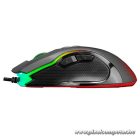 Rampage Egér Gamer - SMX-G38 CLAW (7200DPI, 8 gomb, makro, RGB LED, 1,8m harisnyázott kábel, fekete)