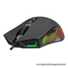 Rampage Egér Gamer - SMX-G68 SPEAR (7200DPI, 7 gomb, makro, RGB LED, 1,5m harisnyázott kábel, fekete)