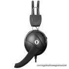 Snopy Fejhallgató - SN-88A (mikrofon, 3.5mm jack, hangerőszabályzó, nagy-párnás, 1.8m kábel, fekete-piros)