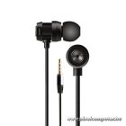 Snopy Fülhallgató - SN-J01 (mikrofon, 3.5mm jack, 1.2m kábel, fekete-kék)